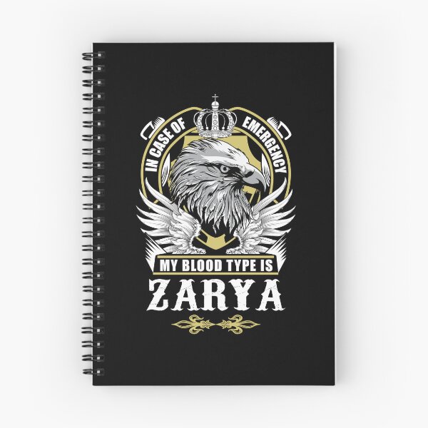 Item preview, Zarya Name T Shirt - In Case Of Emergency My Blood Type Is Zarya Gift Item Tee designed and sold by masondilla.