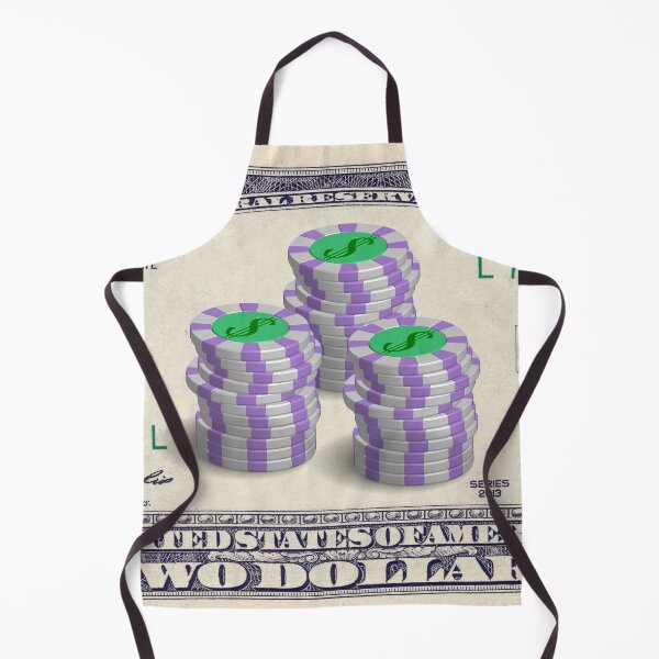 Item preview, Lucky banknote, denomination of 2 US dollars. 3d stacks of casino chips. Cash Fortune designed and sold by GAleksS.