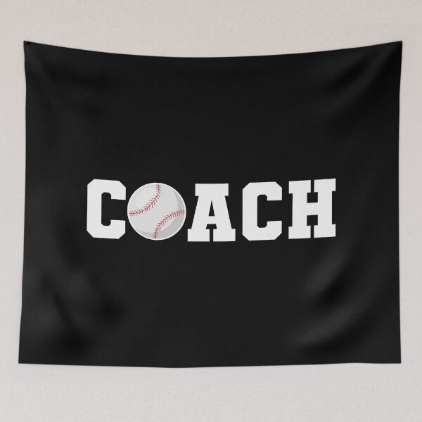 Item preview, Baseball Coach designed and sold by Happy Puppy Print On Demand.
