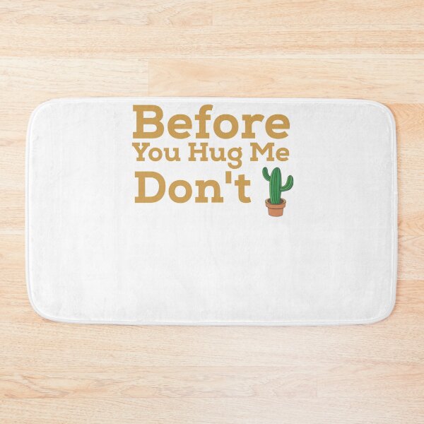 Item preview, Before you hug me  don't funny captus illustration  designed and sold by KHELISTORE.