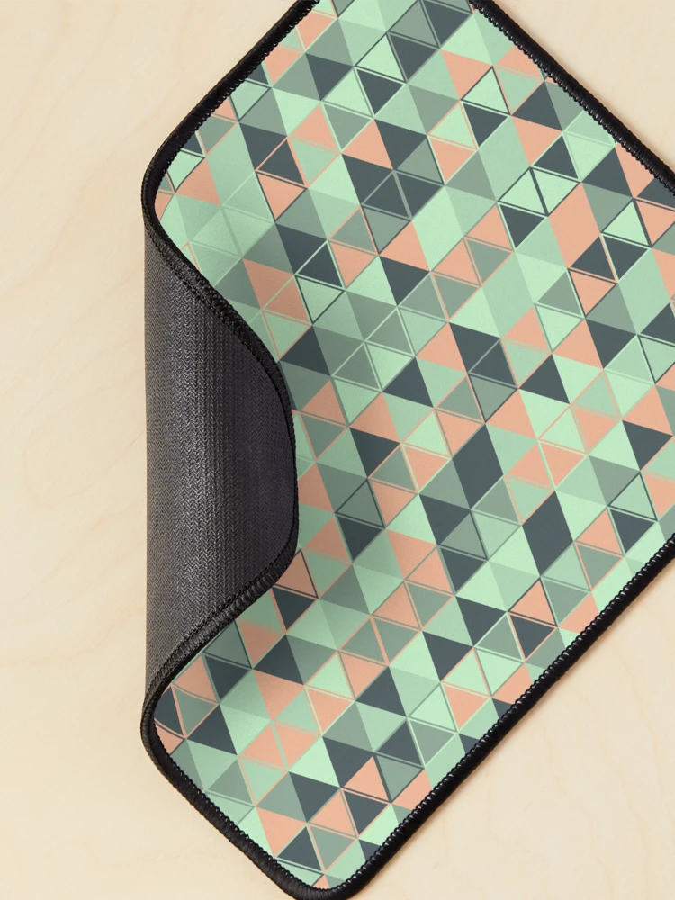 Thumbnail 2 of 5, Mouse Pad, Triangles 19 designed and sold by genpythonart.