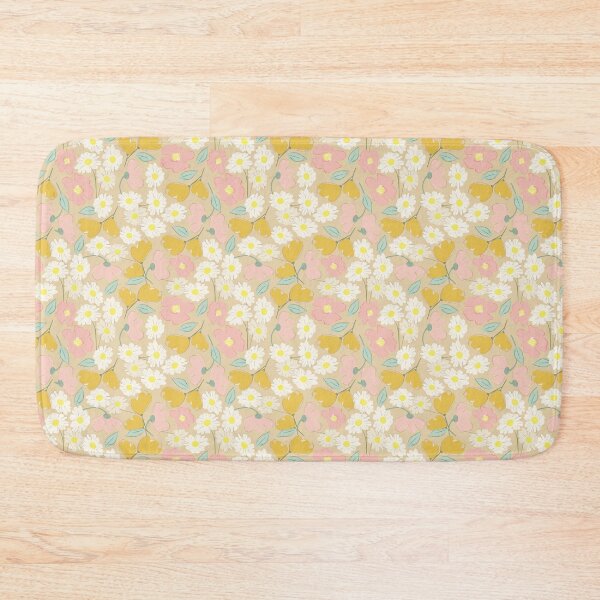 Item preview, Scandinavian Aesthetic floral art pattern. Daisies, wildflowers pink, yellow pastel painting. Iphone or Samsung case designed and sold by AimiAesthetic.