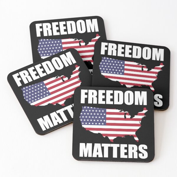 Item preview, Freedom Matters American Flag designed and sold by HanhMininhon.