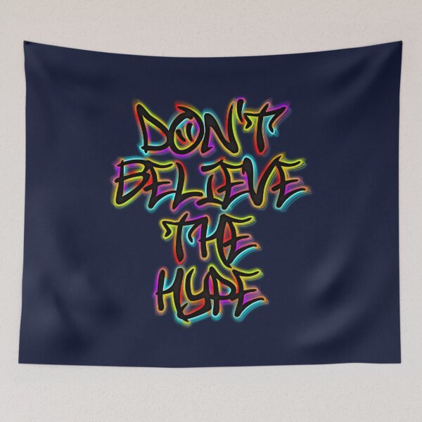 Item preview, Dont believe the hype hip hop gifts designed and sold by MatheuCunha.