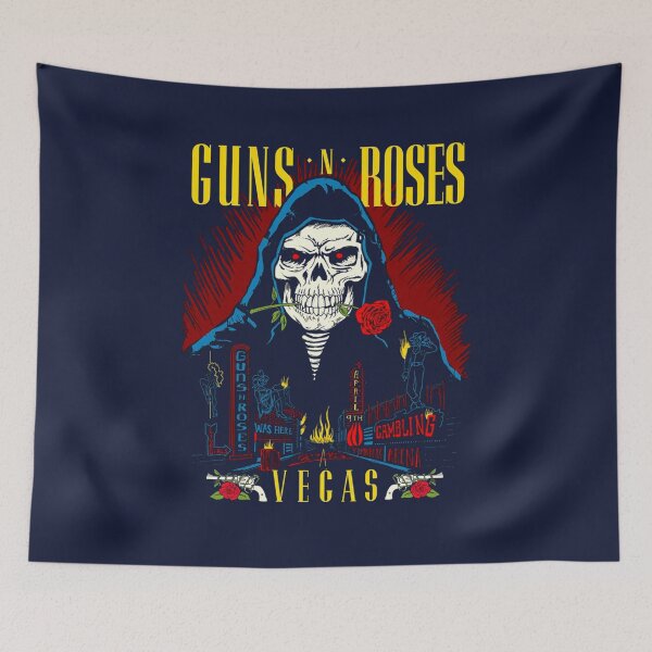 Item preview, Guns Rock Band Skull Vegas Tour designed and sold by MatheuCunha.