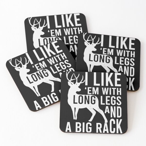 Item preview, I Like Em With Long Legs And A Big Rack Funny Deer Hunting designed and sold by HanhMininhon.