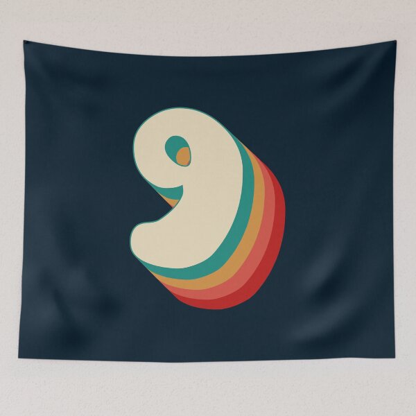Item preview, Number 9 designed and sold by Texterns.