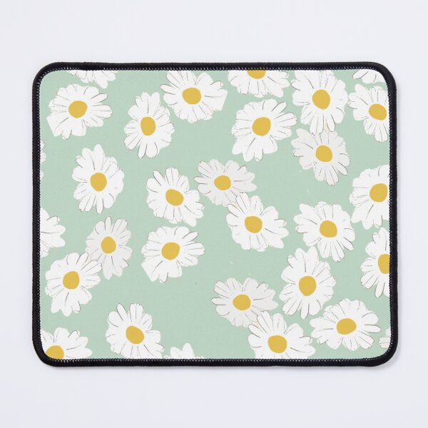 Item preview,  Daisies, wildflowers  pastel painting. Modern  Aesthetic floral art pattern, mint green. Iphone or Samsung case designed and sold by AimiAesthetic.
