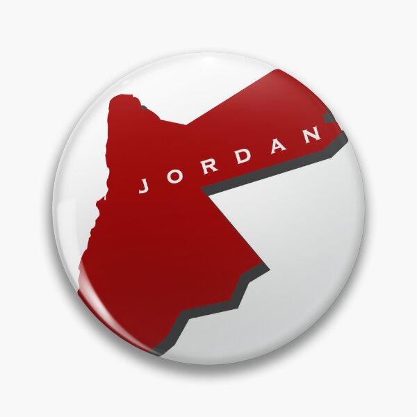 Item preview, Jordan map on t-shirt designed and sold by Zezofu.