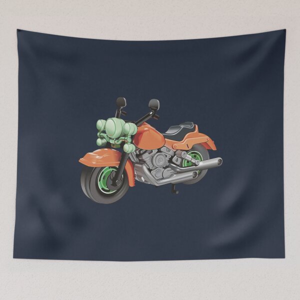 Item preview, red motorcycle designed and sold by KhaAnhSDG.