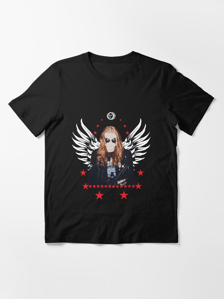 Thumbnail 3 of 7, Essential T-Shirt, Mayhem, Dead White Wings Edition designed and sold by Ganiel099.