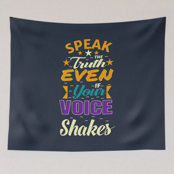 Item preview, Speak The Truth fun art designed and sold by KhaAnhSDG.
