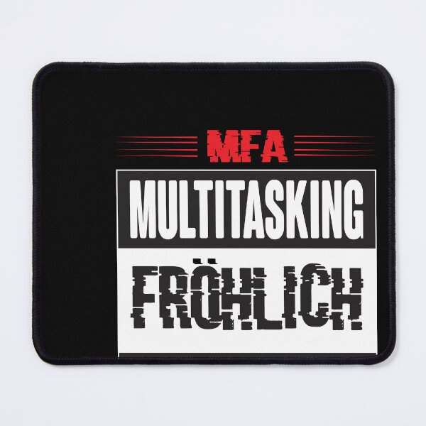 Item preview, MFA Multitasking, Cheerful, At The Limit designed and sold by Kaaimaan.
