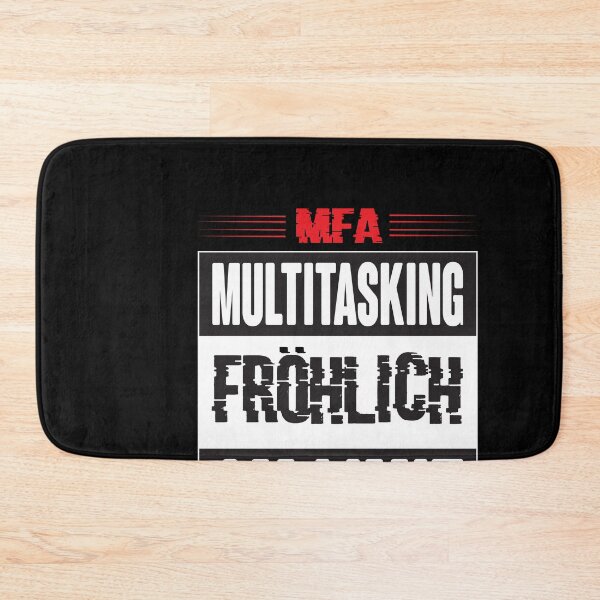 Item preview, MFA Multitasking, Cheerful, At The Limit designed and sold by Kaaimaan.