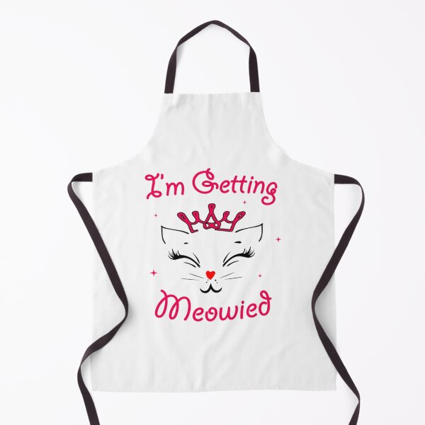 Item preview, I'm Getting Meowied Funny Marriage Engagement Bride Cat Meme designed and sold by SheetalKibe.