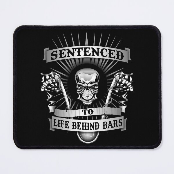 Item preview, Life Behind Bars Biker Skull Ape Hangers Motorcycle designed and sold by HanhMininhon.