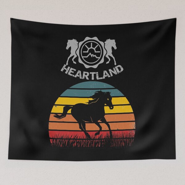 Item preview, Vintage Retro Sunset Heartland Heartland Awesome For Music Fans designed and sold by Mrssaraicremini.