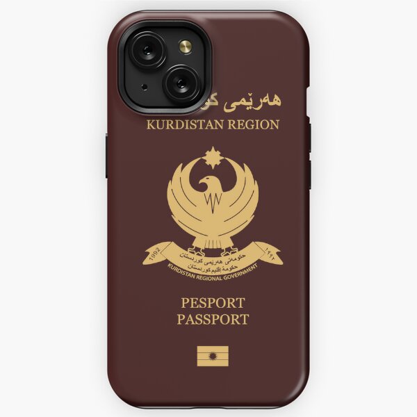 iPhone-Hülle for Sale mit Reisepass für die Region Kurdistan von HAKVS