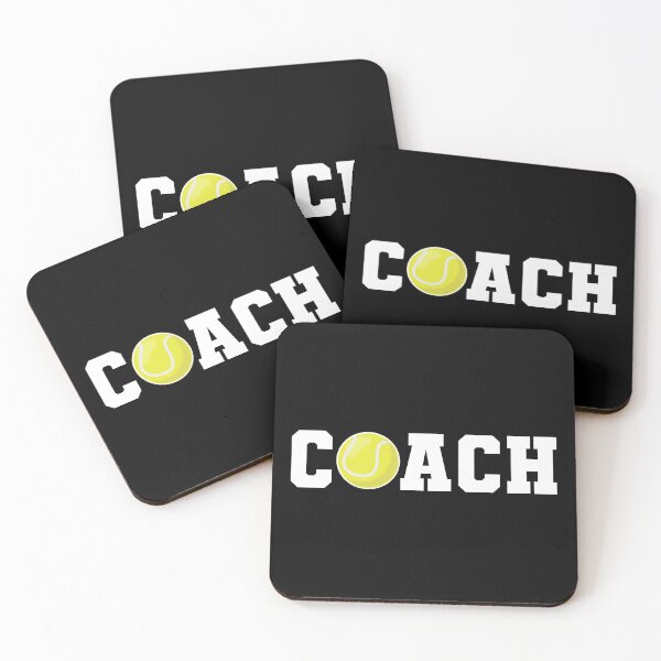 Item preview, Tennis Coach designed and sold by Happy Puppy Print On Demand.
