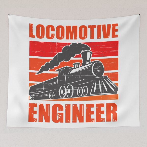 Item preview, Vintage locomotive engineer  designed and sold by SidTastic .