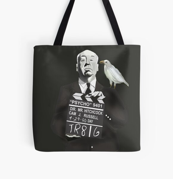 Hitchcock All Over Print Tote Bag