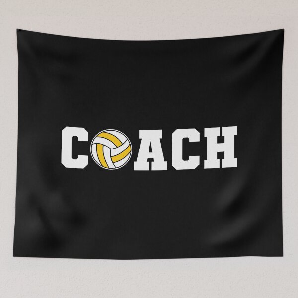 Item preview, Volleyball Coach designed and sold by Happy Puppy Print On Demand.
