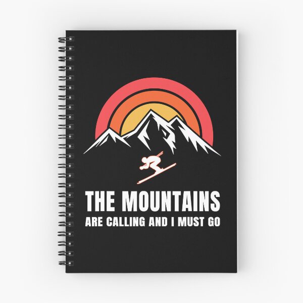 Item preview, The Mountains Are Calling And I Must Go - Skier designed and sold by levintere.
