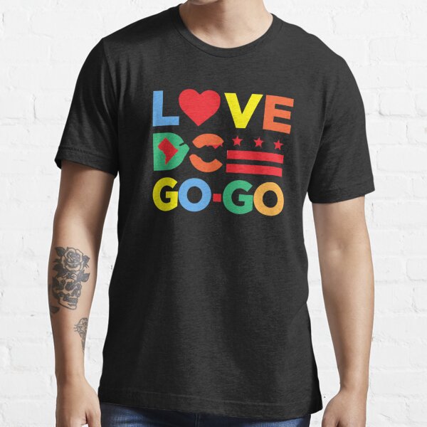 LOVE DC GOGO Burgundy/Gold Commanders T-shirt