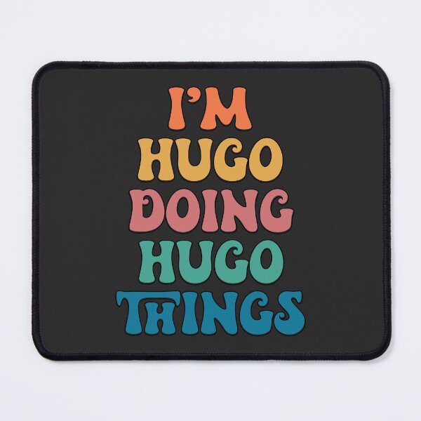 Item preview, Hugo Funny Retro First Name designed and sold by Americandude.