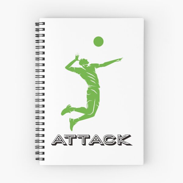 Item preview, Volleyball attack moment designed and sold by Trianglegreen.