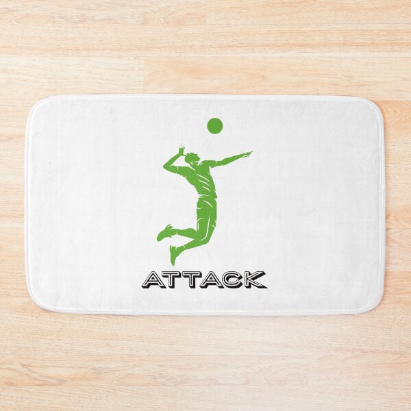 Item preview, Volleyball attack moment designed and sold by Trianglegreen.