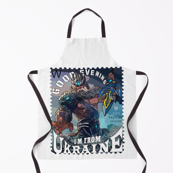 Item preview, New Ukraine Postage Stamp Neptune - Good Evening We Are From Ukraine designed and sold by Aide.