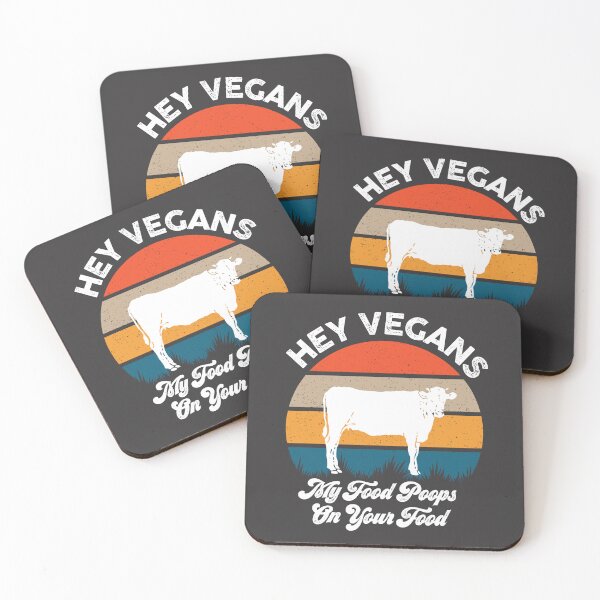 Item preview, Hey vegans my food poops on your food designed and sold by zenbition.