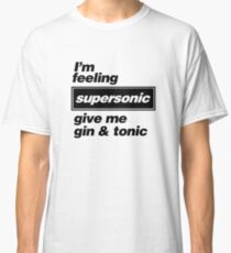 Oasis - Supersonic Lyrics Design Classic T-Shirt