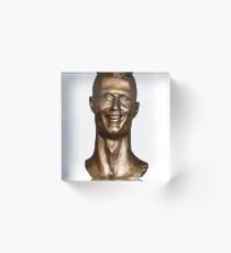 Cristiano Ronaldo Statue/Bust Acrylic Block