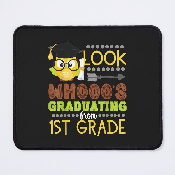 Item preview, 1st Grade Graduation Owl Look Who's Graduating From First Gr designed and sold by virnmjan.