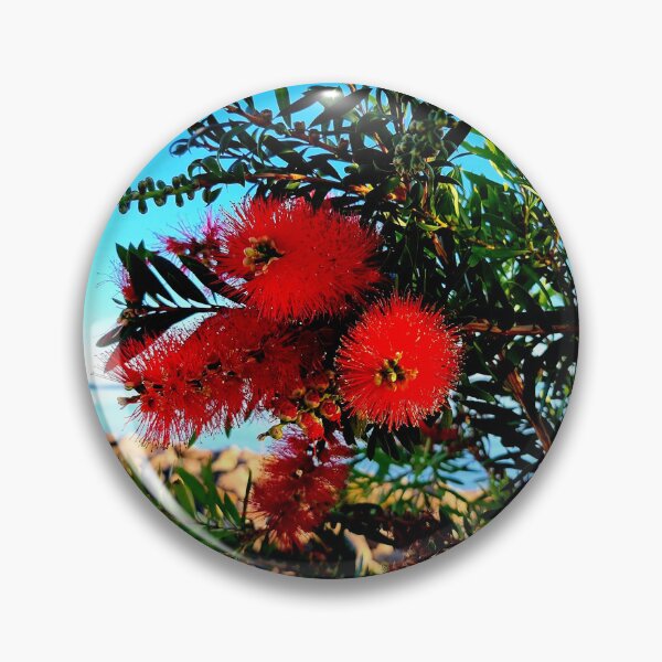 Item preview, RED BOTTLE BRUSH designed and sold by Steffi August.