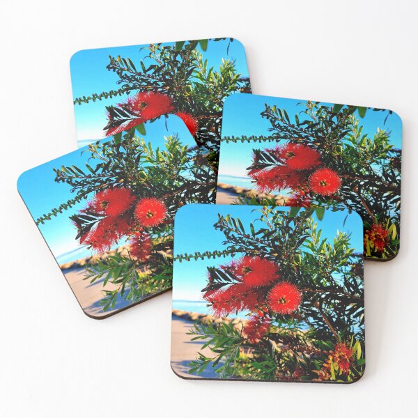 Item preview, RED BOTTLE BRUSH designed and sold by Steffi August.