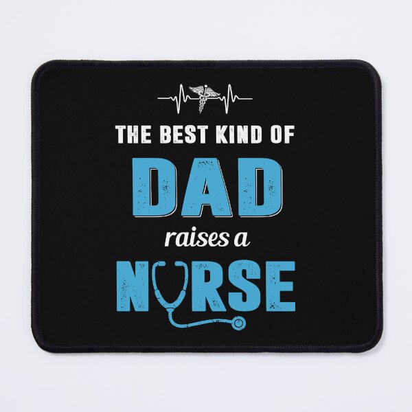 Item preview, Best Proud Dad Nurse Daughter Scrub Nursing Nursery Life Fathers Day designed and sold by adsmod.