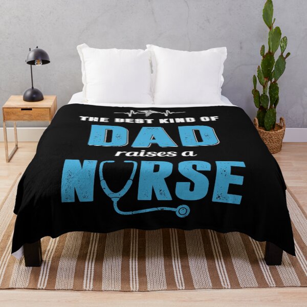 Item preview, Best Proud Dad Nurse Daughter Scrub Nursing Nursery Life Fathers Day designed and sold by adsmod.