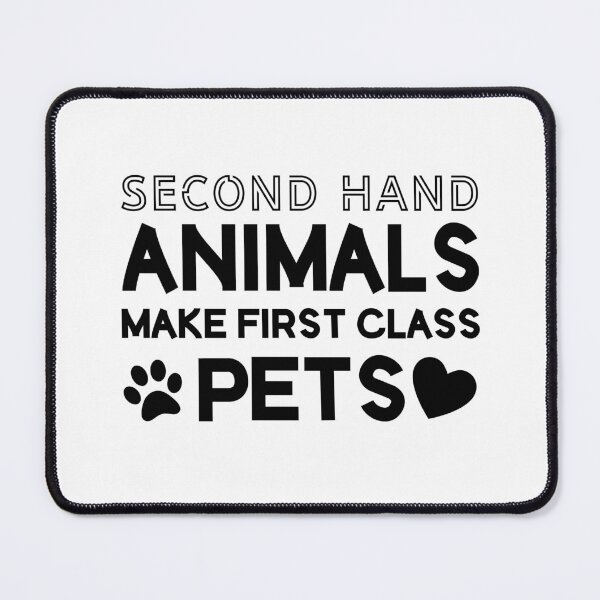 Item preview, Second Hand Animals Make First Class Pets designed and sold by Vimbuy.