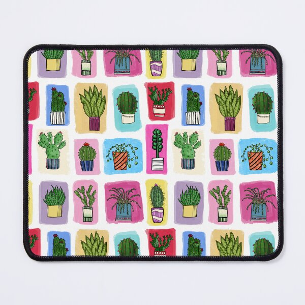 Item preview, colour block cacti designed and sold by dorisandfred.
