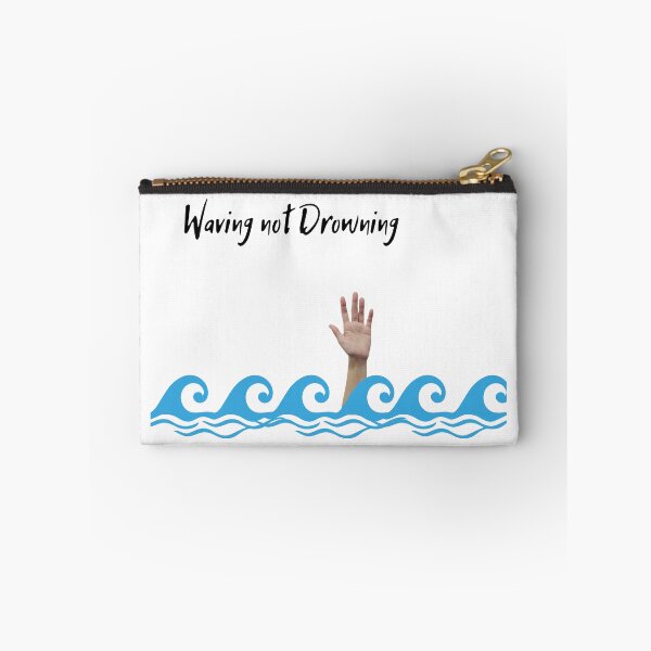 Item preview, Waving Not Drowning | Beach | Waves | Swimming designed and sold by CosmicStory.