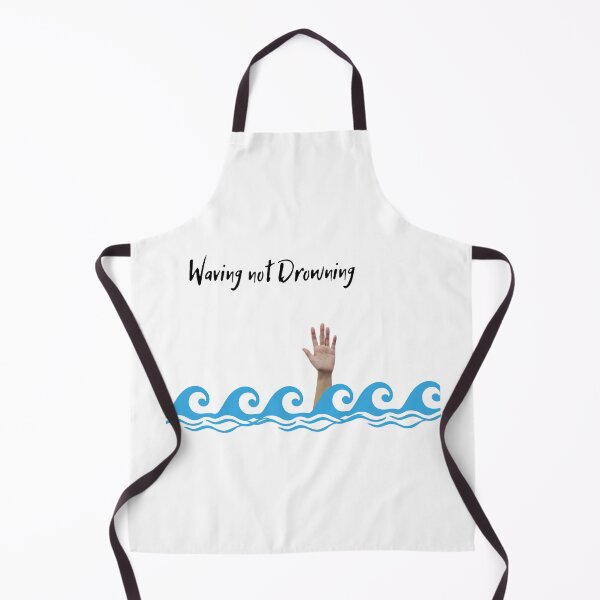 Item preview, Waving Not Drowning | Beach | Waves | Swimming designed and sold by CosmicStory.