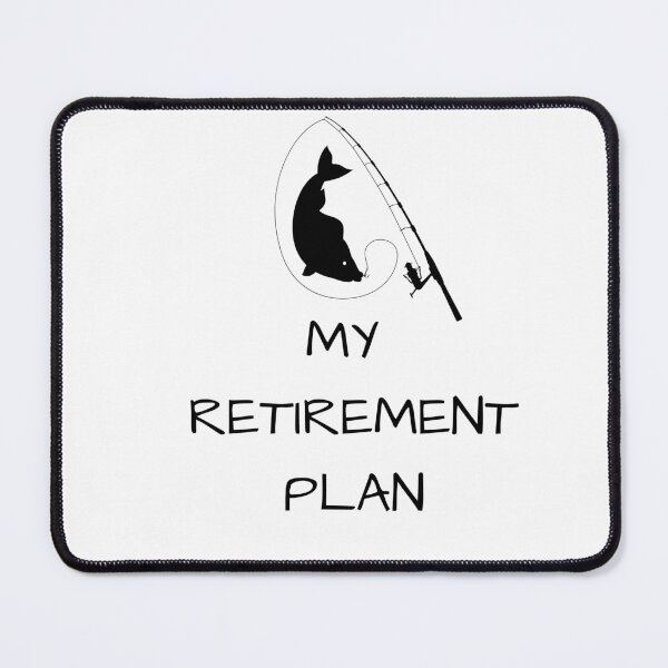 Item preview, My Fishing Retirement plan : Best gift for retired fishing grandfather and grandmother designed and sold by Yaatra.