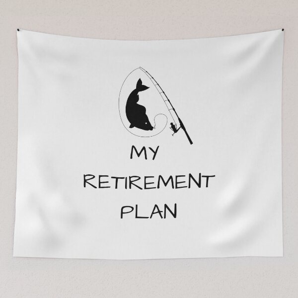 Item preview,  My Fishing Retirement plan : Best gift for retired fishing grandfather and grandmother designed and sold by Yaatra.