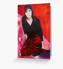 Self Portrait Greeting Card
