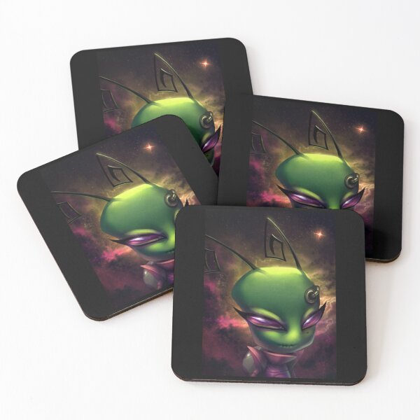Item preview, Invader Zim Fan Art - Irken Tak Sticker designed and sold by SheetalKibe.