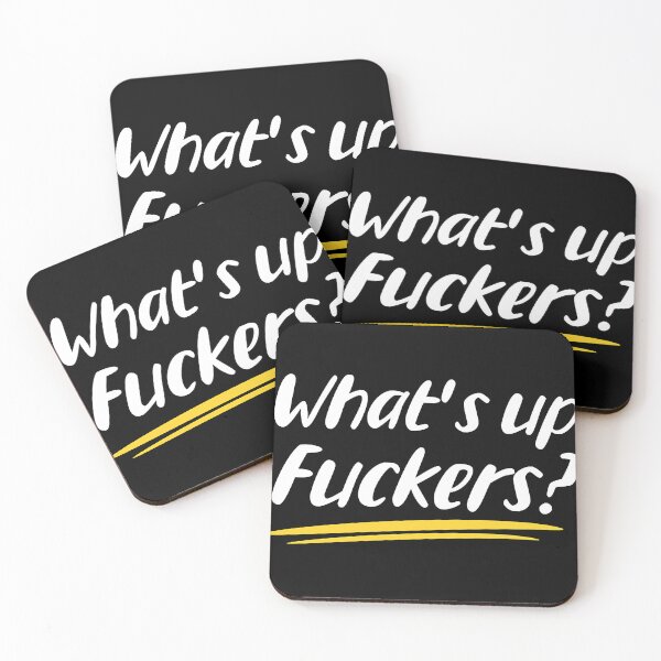 Item preview, What's Up Fuckers Funny Offensive Saying T-Shirt designed and sold by Ganiel19.