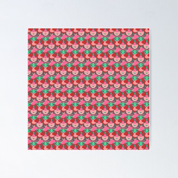 Aperçu de l'œuvre Motif abstrait floral majestueux créée et vendue par AmantranDesigns.